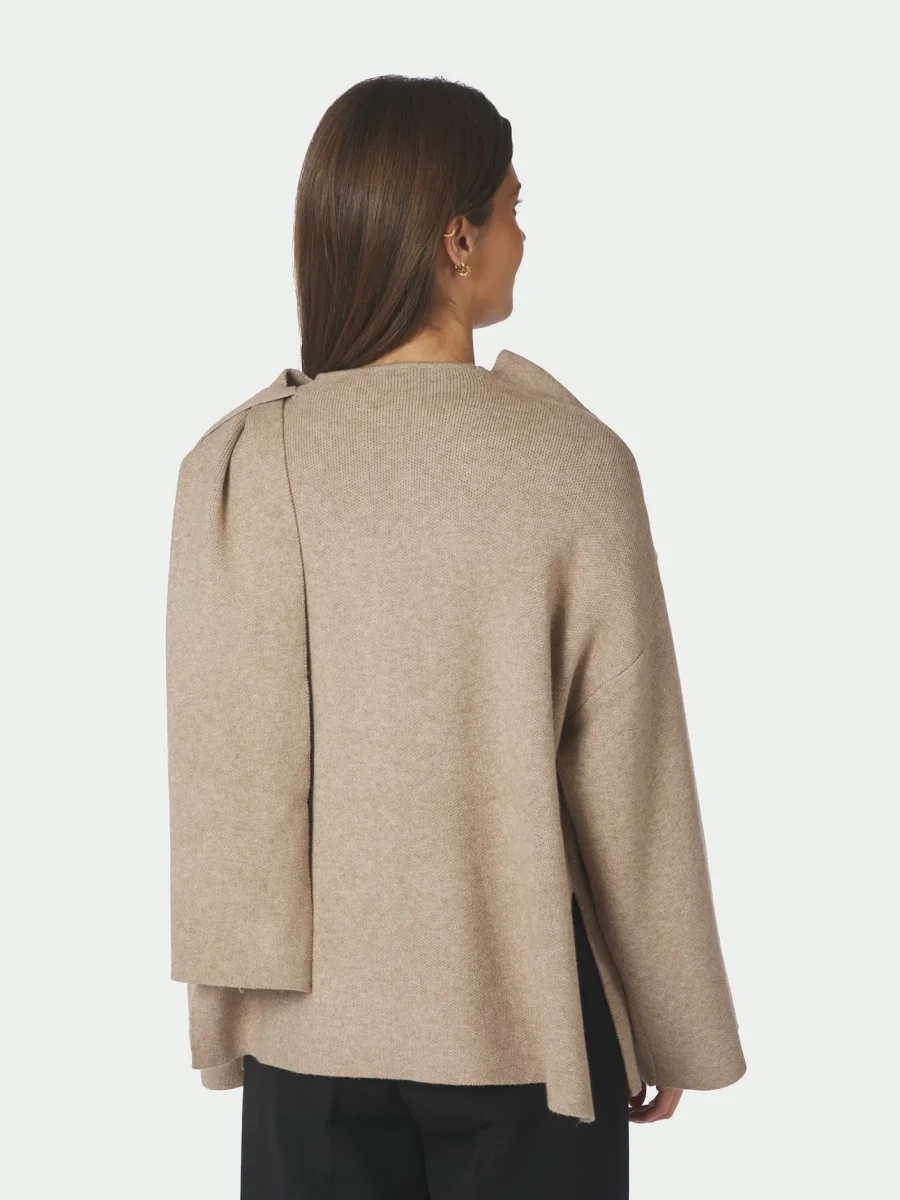NEO NOIR Wals Knit Scarf Blouse - Bild 3