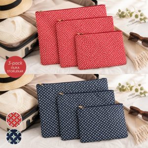 Resefodral 3-pack