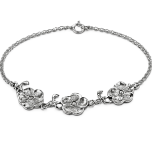 Armband 3 linblommor