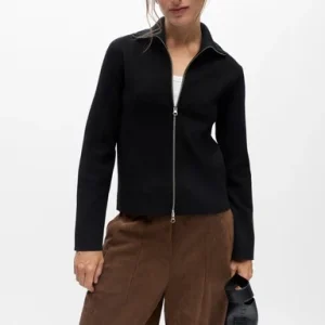 OBJECT REYNARD L/S RE ZIP CARDIGAN
