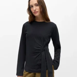 OBJECT GIMA KAIJA L/S RE TIE T-SHIRT