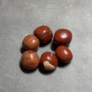 Röd Jaspis Sten