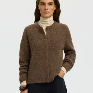 SELECTED LULU NEW LS KNIT CARDIGAN NOOS