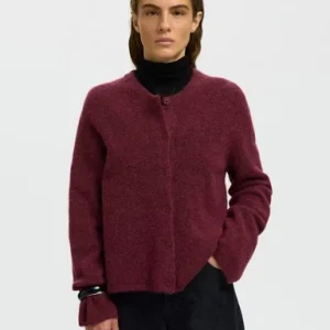 SELECTED LULU NEW LS KNIT CARDIGAN NOOS