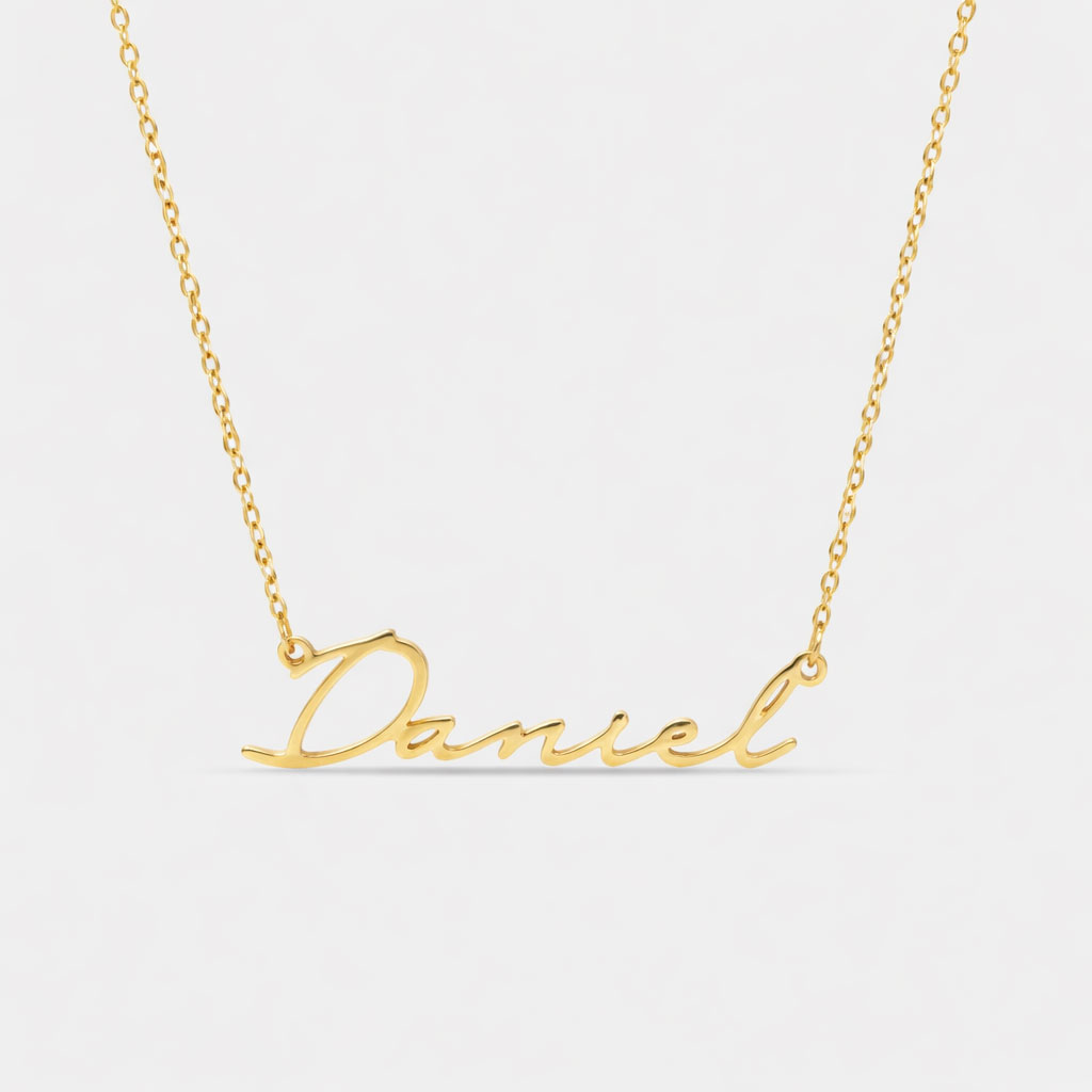 Namnhalsband – kursivt stil - Bild 2